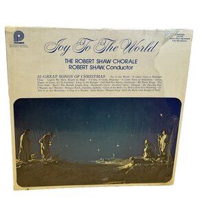 Robert Shaw Joy To The World (Vinyl, 1958) Pickwick CAS-448 VG+ LP Record Album